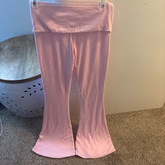 Oh Polly pink fold over pants new with tags small - Picture 4 of 4